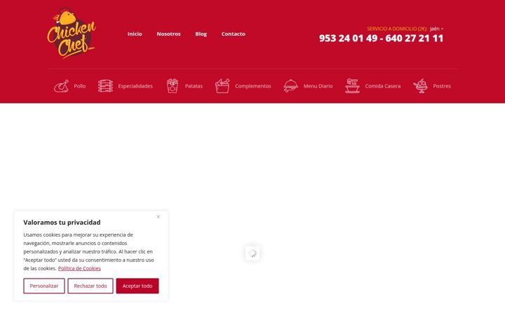 Screenshot di chickenchef.es