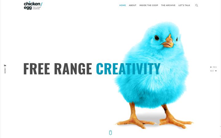 Screenshot του chickenegg.co.uk