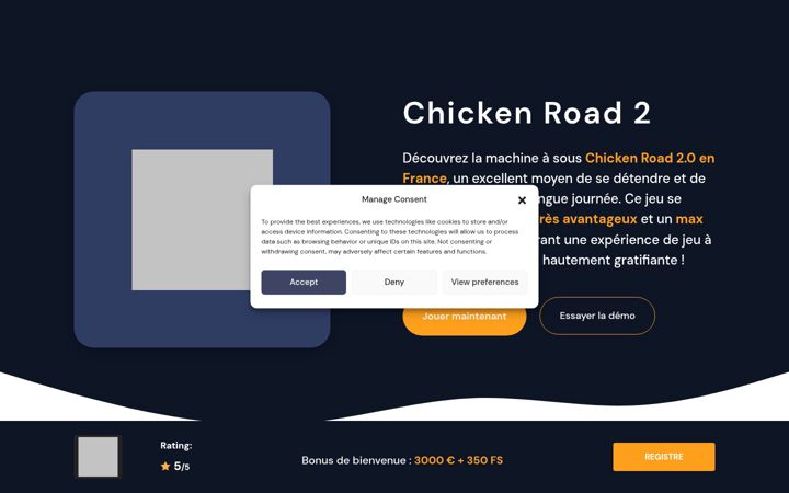 Screenshot di chickenroad-2.net