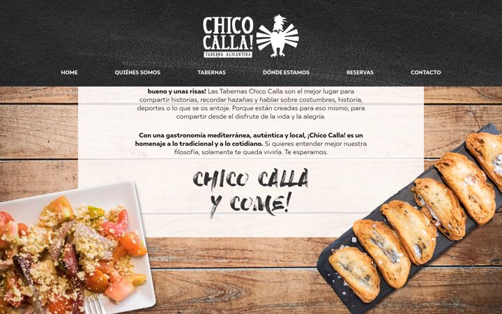 Screenshot di chicocalla.es