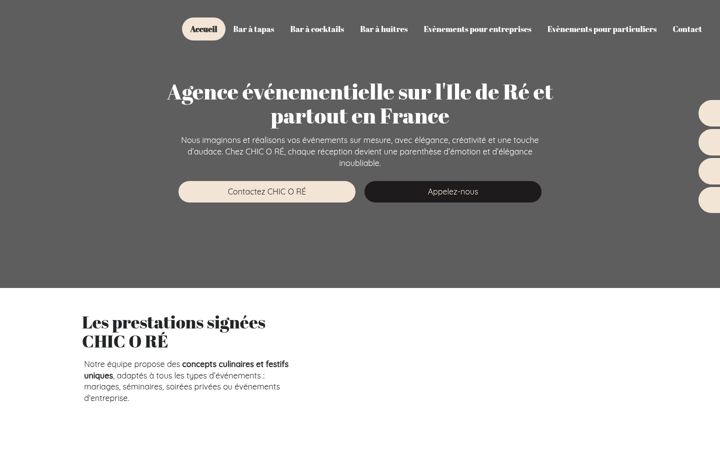 Captura de ecrã de chicore.fr