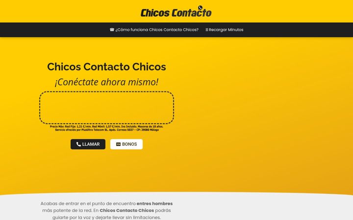 Screenshot of chicoscontactochicos.click