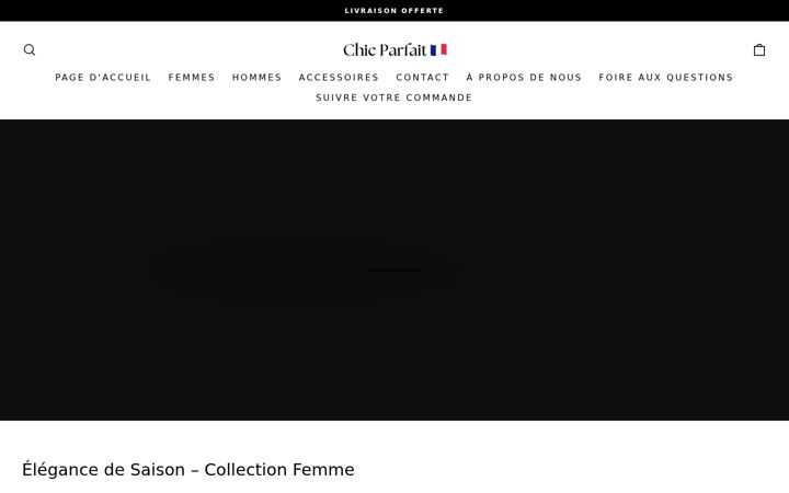 Captura de ecrã de chicparfait.fr