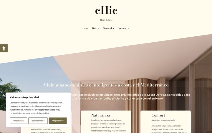 Screenshot di chicre.es