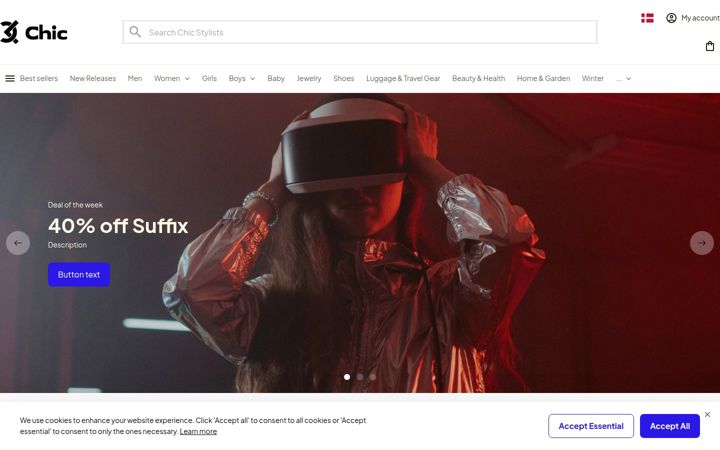 Screenshot of chicstylists.com