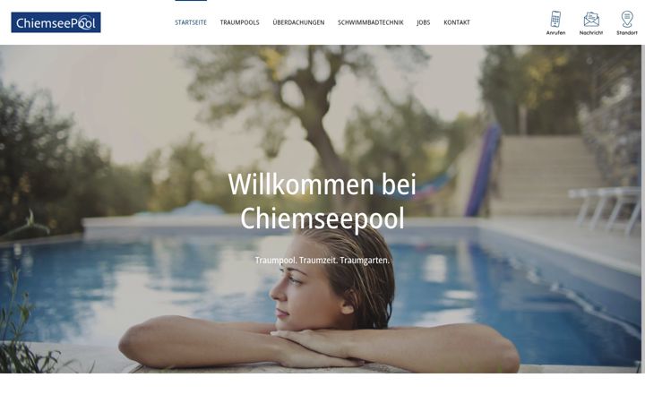 Képernyőkép: chiemseepool.de