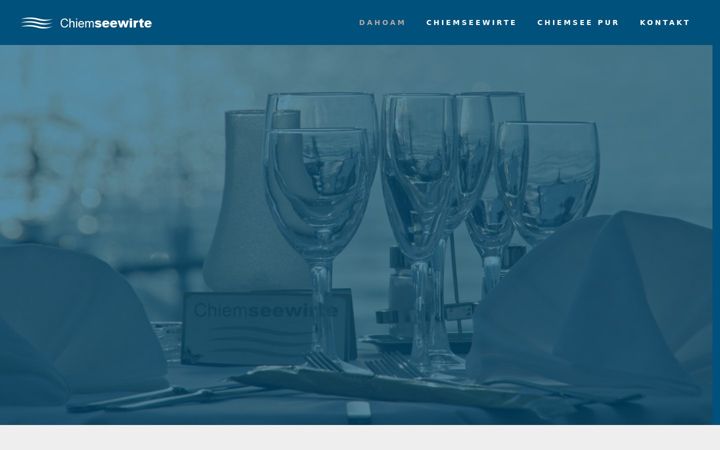 Screenshot of chiemseewirte.de