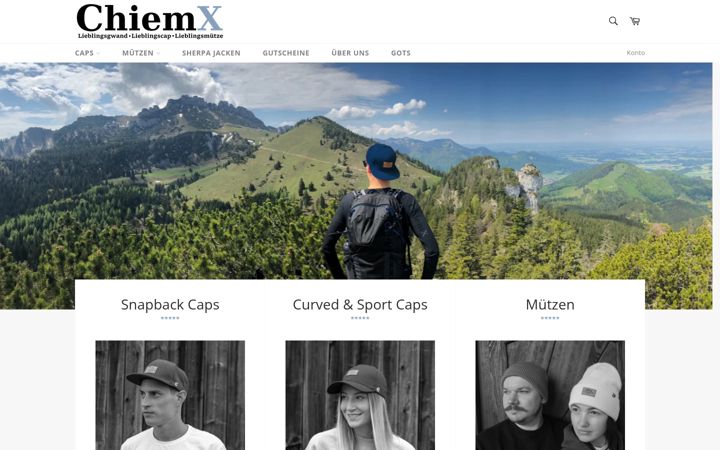 Skærmbillede af chiemx.de