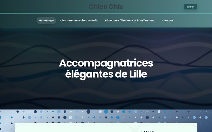 Screenshot του chien-chic.fr
