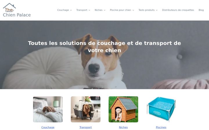 Captura de ecrã de chienpalace.fr
