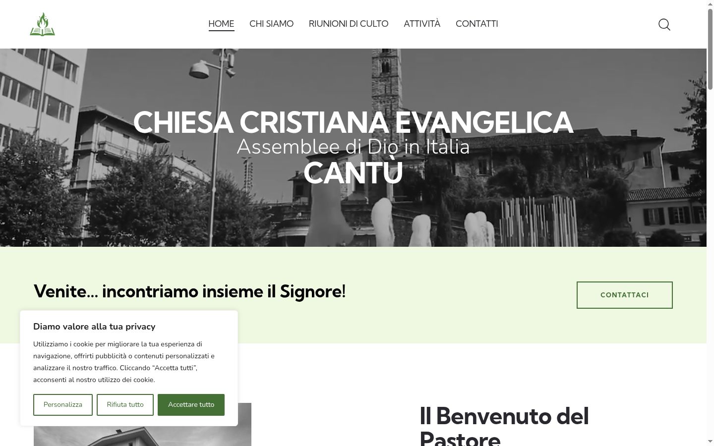 Screenshot tal-banner tal-kunsens muri qabel kwalunkwe interazzjoni