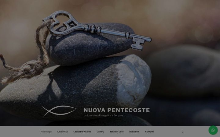 Screenshot von chiesaevangelicanuovapentecoste.it
