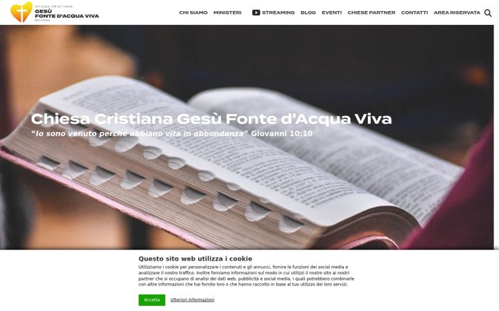 Screenshot von chiesafonteacquaviva.it