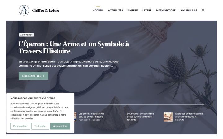 Screenshot του chiffre-lettre.fr