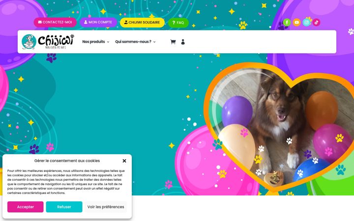 Screenshot van chijiwi.fr