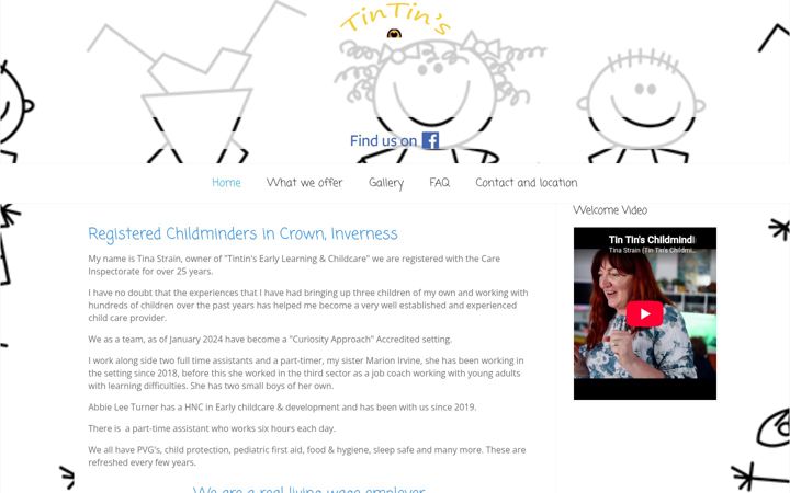 Screenshot του childmindinginverness.co.uk