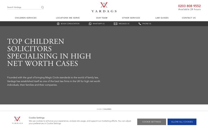 Screenshot του children-lawyers.co.uk