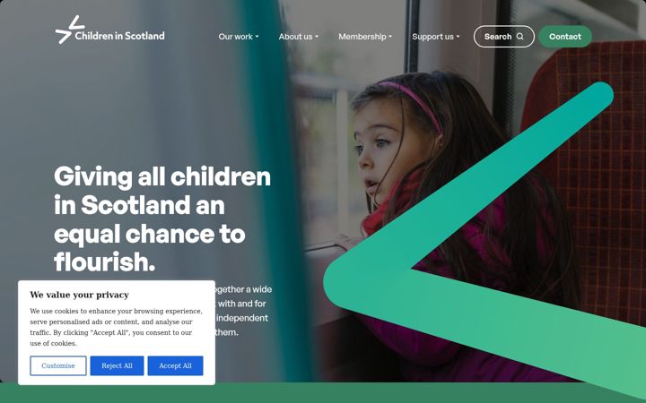Screenshot του childreninscotland.org.uk