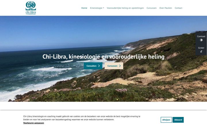Posnetek zaslona chilibra.nl