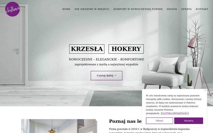 Skjermbilde av chill-art.pl