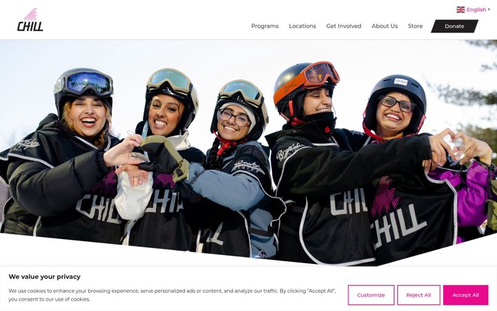 Skærmbillede af chill.org