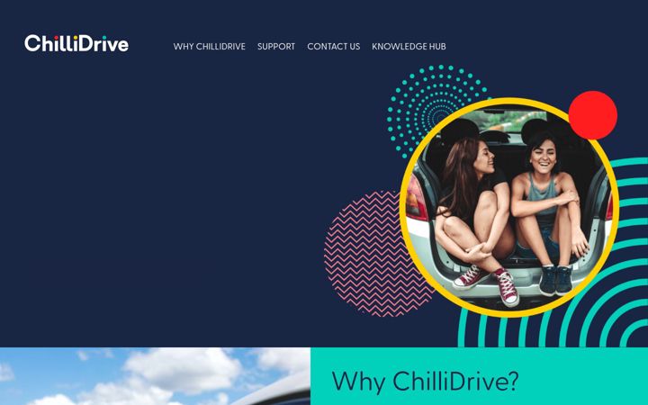Screenshot of chillidrive.com
