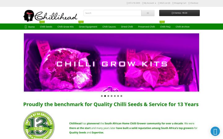 Képernyőkép: chillihead.co.za