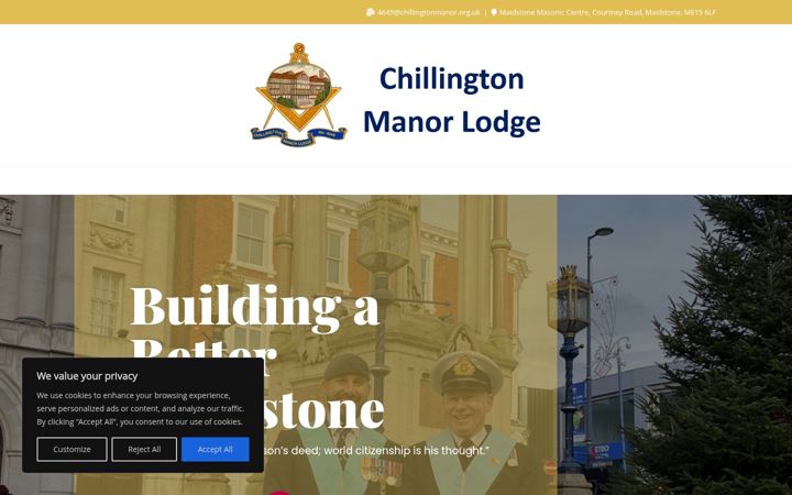 Screenshot του chillingtonmanor.org.uk