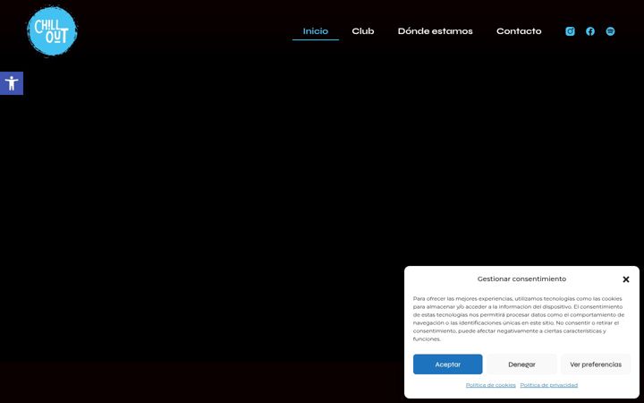 Screenshot di chilloutmurcia.es