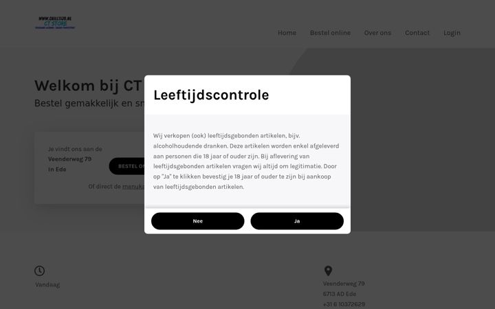 Posnetek zaslona chilltijd.nl