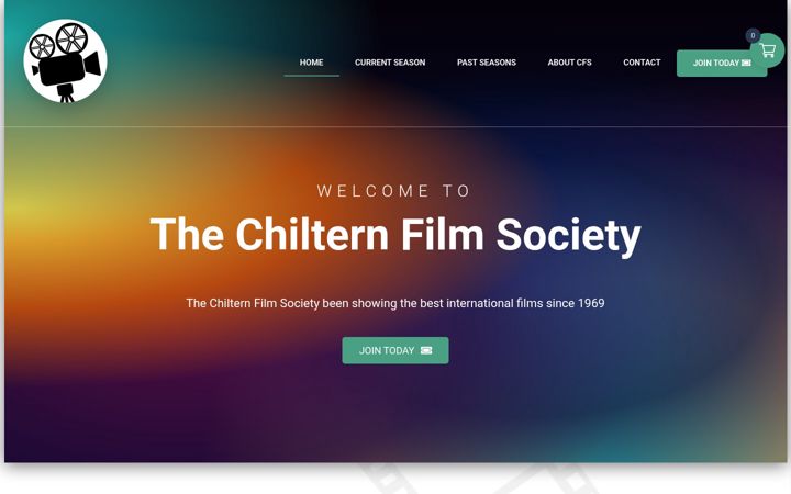 Screenshot του chilternfilmsociety.org.uk
