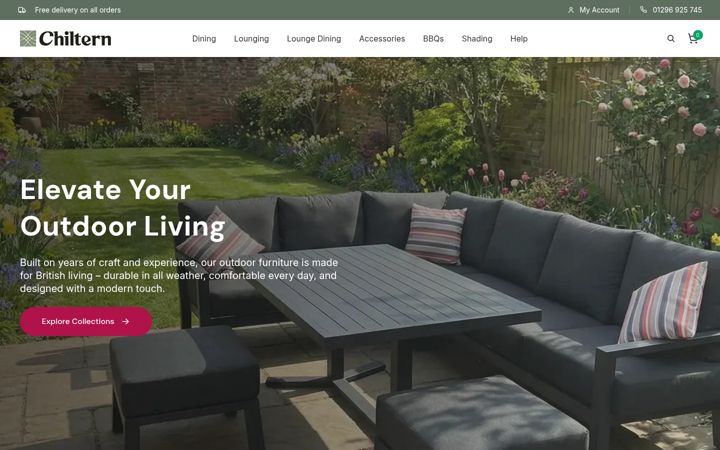 Screenshot του chilternoutdoorliving.co.uk