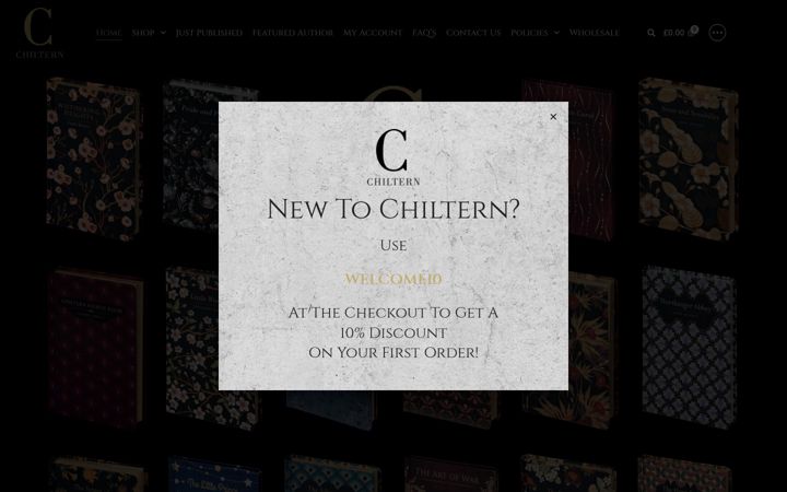 Screenshot του chilternpublishing.co.uk