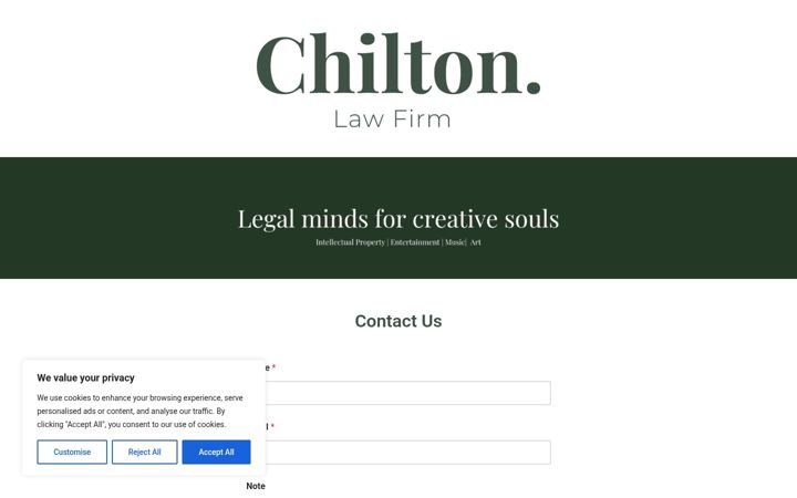 Screenshot di chilton.es