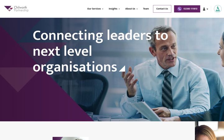 Screenshot του chilworthpartnership.co.uk