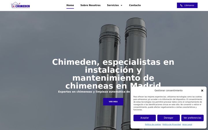 Screenshot di chimeden.es
