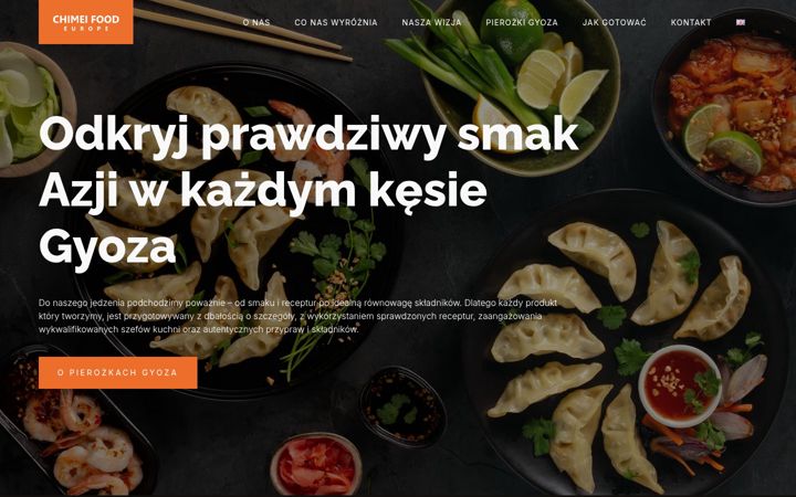 Snímek obrazovky chimeifood.eu