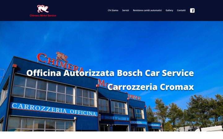 Snímek obrazovky chimeramotorservice.it