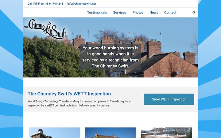 Captură de ecran a chimneyswift.net