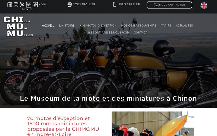 Screenshot van chimomu.fr