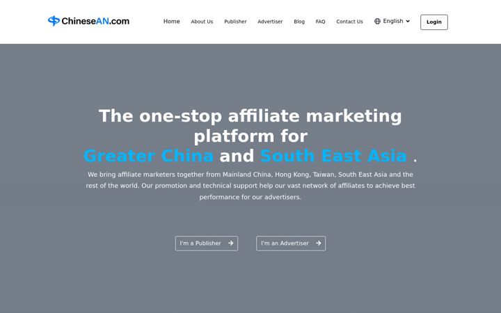 Screenshot of chinesean.com