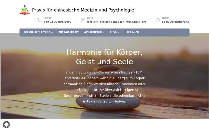 Skærmbillede af chinesische-medizin-muenchen.org