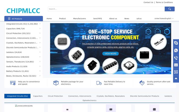 Captură de ecran a chipmlcc.com