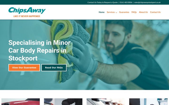 Screenshot του chipsawaystockport.co.uk