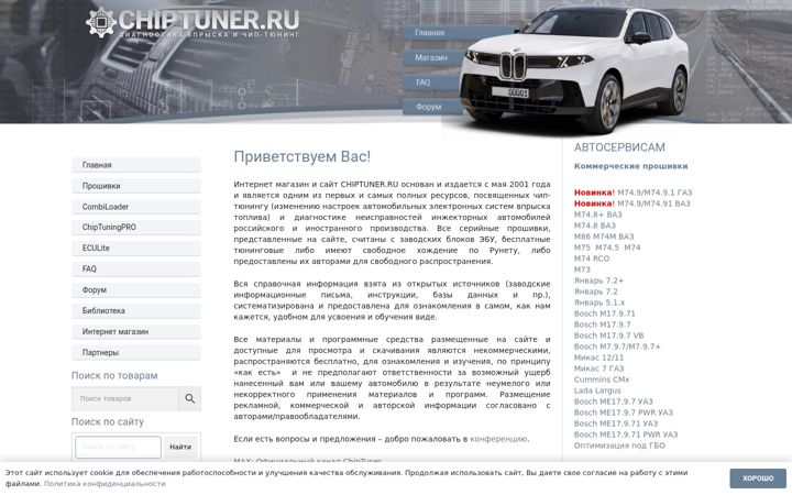 Screenshot of chiptuner.ru
