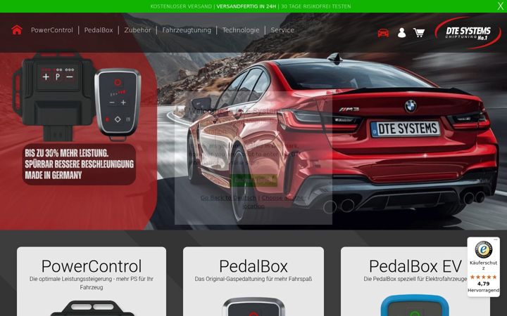 Screenshot of chiptuning.com