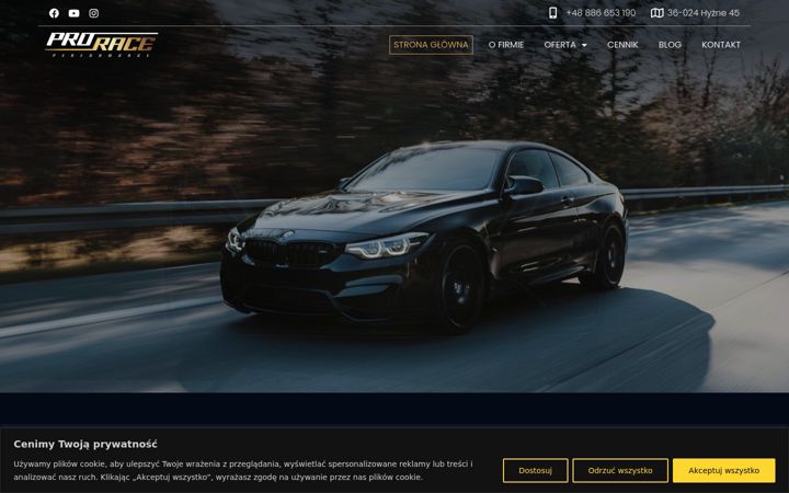Екранна снимка на chiptuningrzeszow.com.pl