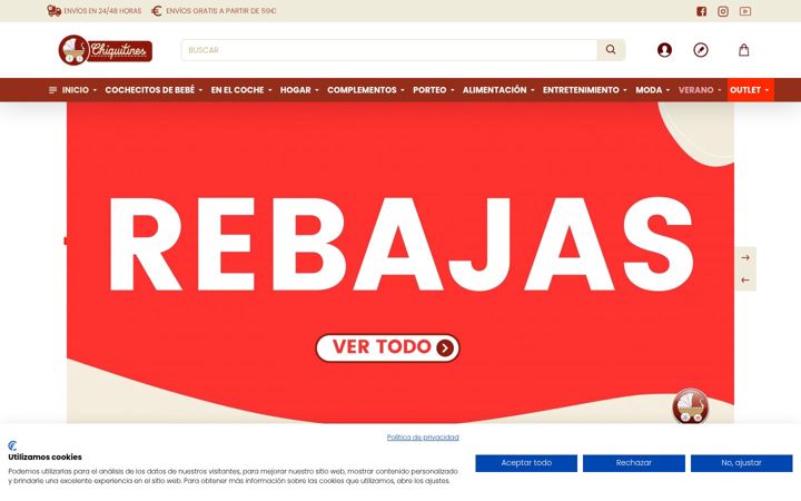 Captură de ecran a chiquitines.net