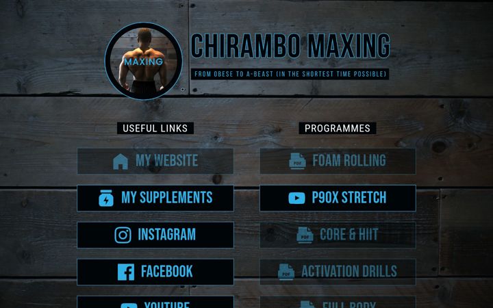 Screenshot του chirambomaxing.co.uk