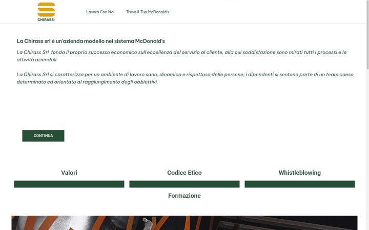 Screenshot di chirass.it